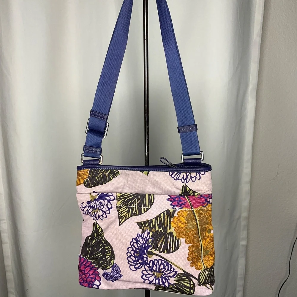 🧧Authentic TUMI Anna Sui X Floral Crossbody Bag RARE - Picture 3 of 10